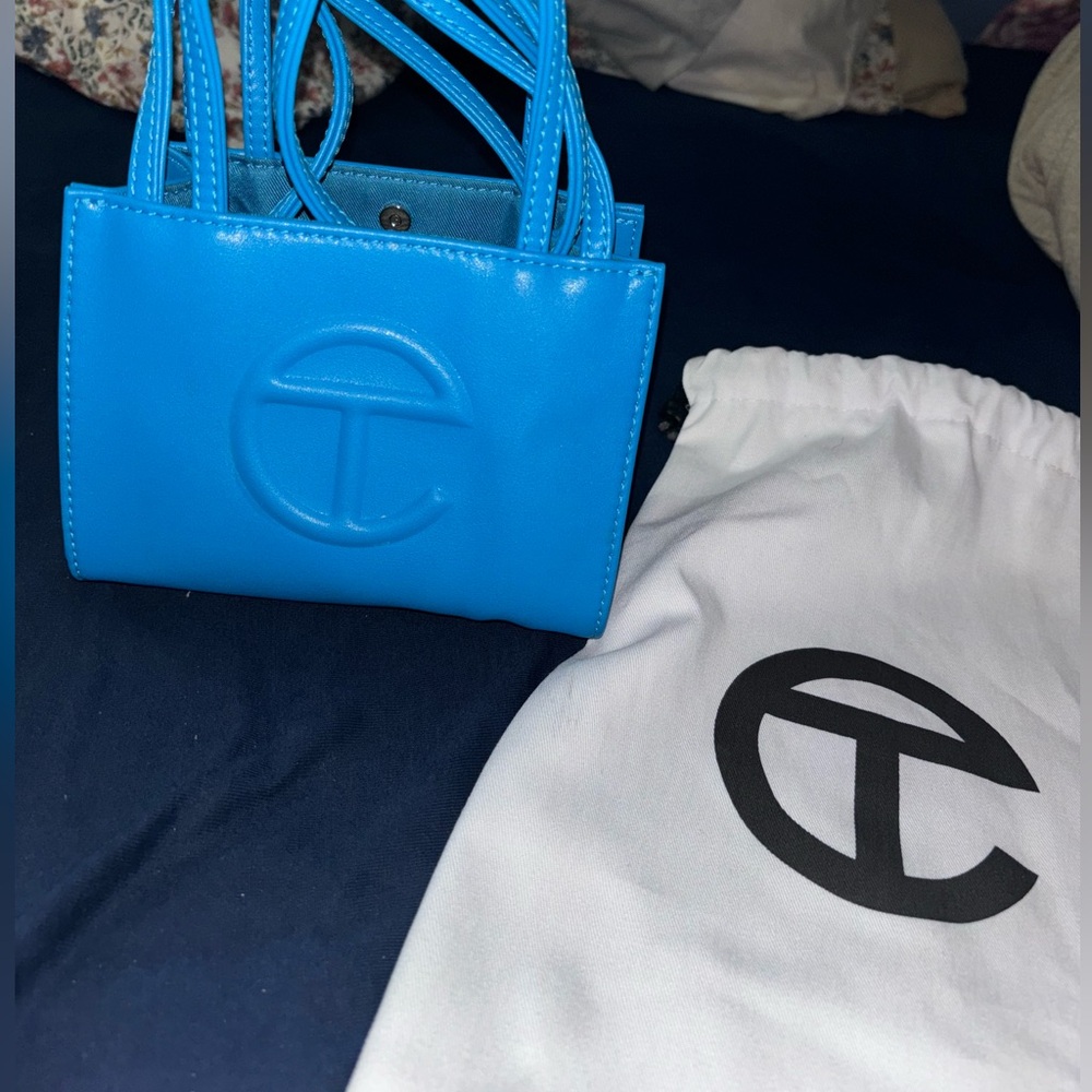 Small CYAN Telfar bag